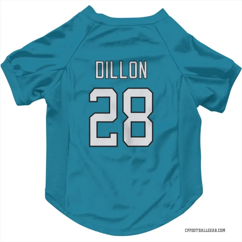 AJ Dillon  Blue Carolina Panthers  Cat & Dog Pet Jersey