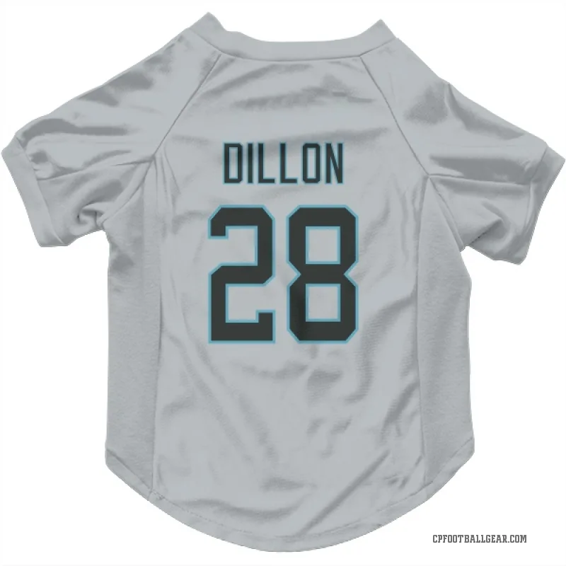 AJ Dillon  White Carolina Panthers  Cat & Dog Pet Jersey