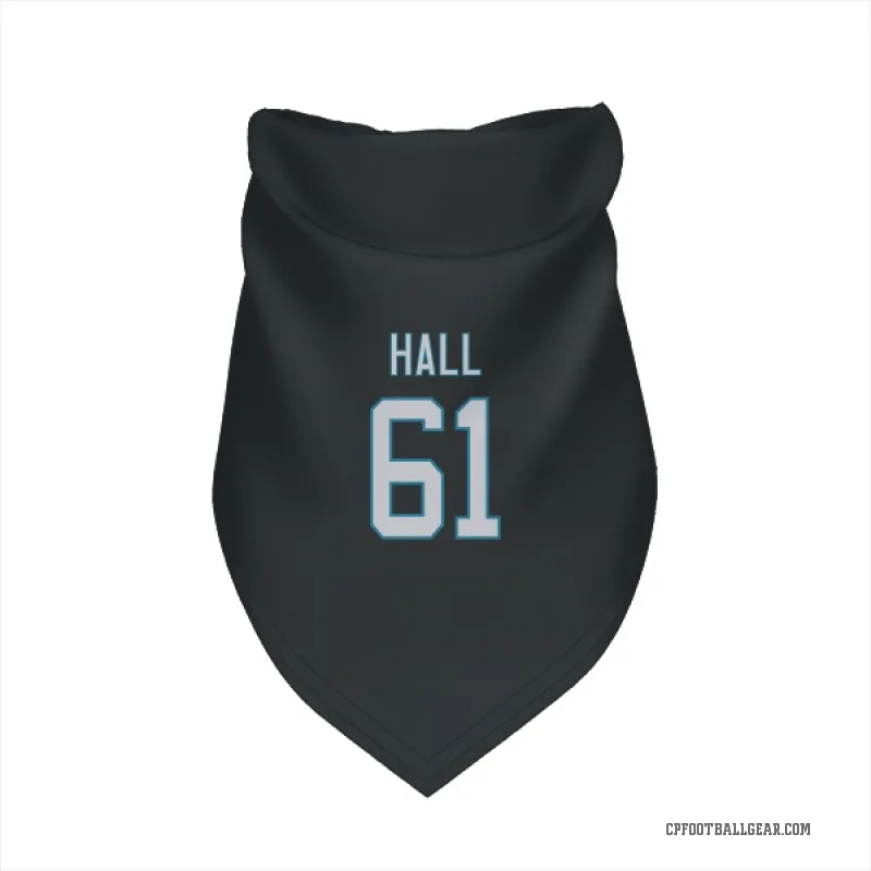 Aaron Hall  Black Carolina Panthers  Cat & Dog Pet Bandana