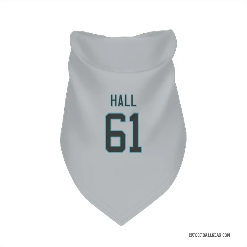 Aaron Hall  White Carolina Panthers  Cat & Dog Pet Bandana