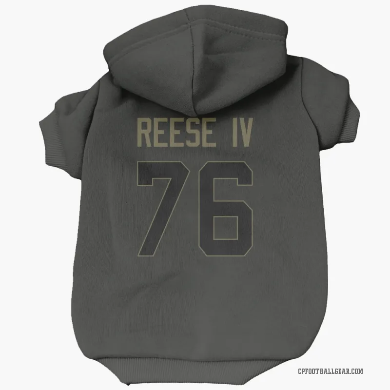 Albert Reese IV  Black Carolina Panthers  Service Cat & Dog Pet Hoodie