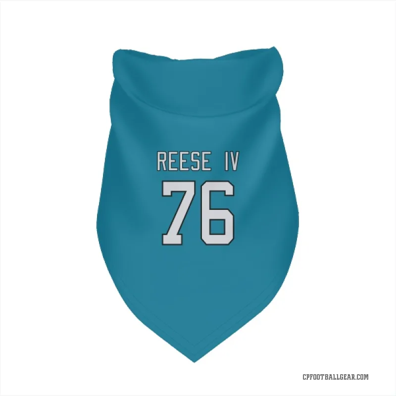 Albert Reese IV  Blue Carolina Panthers  Cat & Dog Pet Bandana