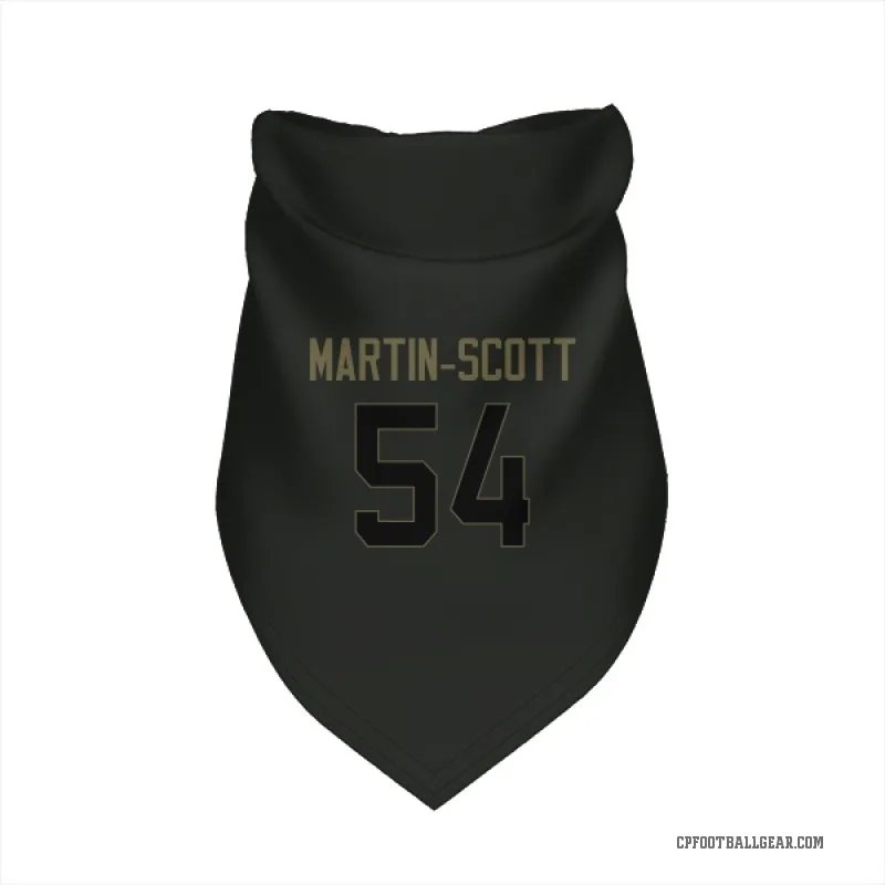 Bam Martin-Scott  Black Carolina Panthers  Service Cat & Dog Pet Bandana