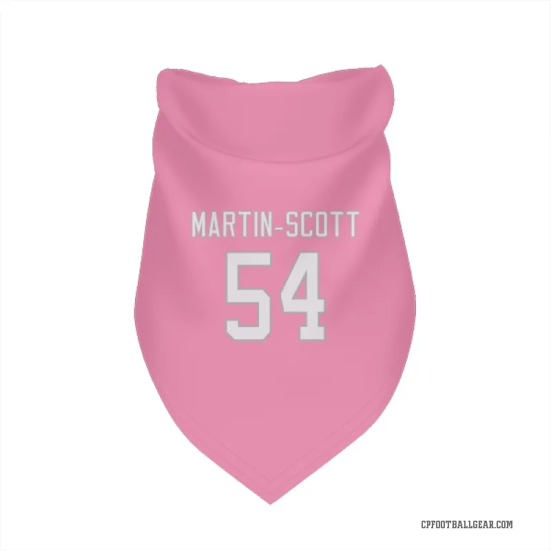 Bam Martin-Scott  Pink Carolina Panthers  Cat & Dog Pet Bandana