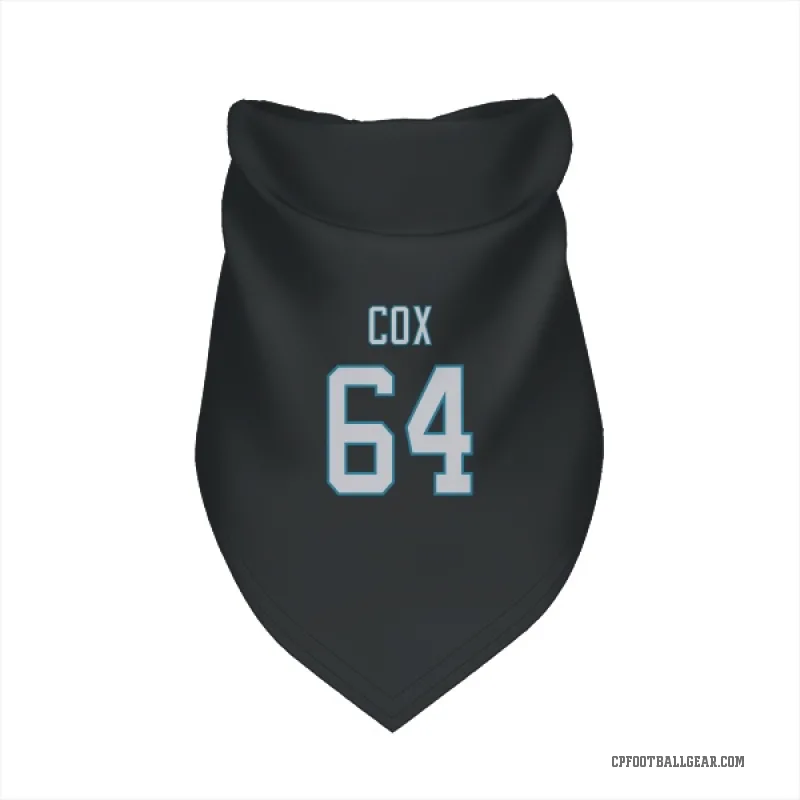 Bryan Cox  Black Carolina Panthers  Cat & Dog Pet Bandana