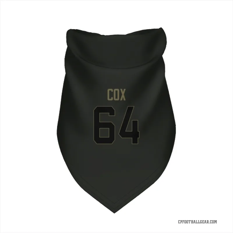Bryan Cox  Black Carolina Panthers  Service Cat & Dog Pet Bandana