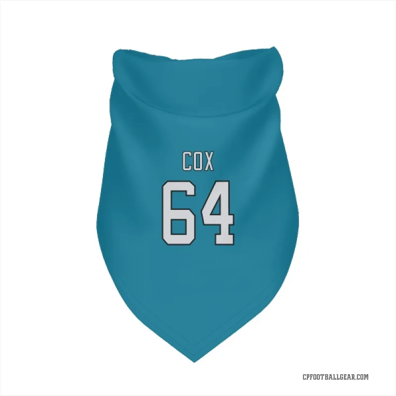 Bryan Cox  Blue Carolina Panthers  Cat & Dog Pet Bandana