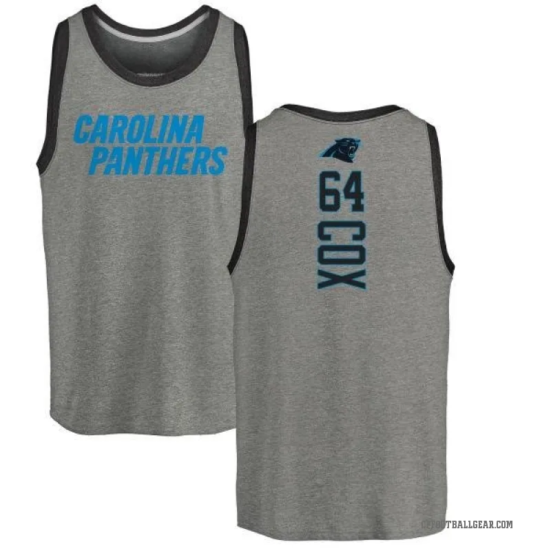 Bryan Cox Men's Ash Carolina Panthers Backer Tank Top -