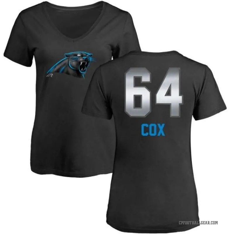 Bryan Cox Women's Black Carolina Panthers Midnight Mascot T-Shirt -