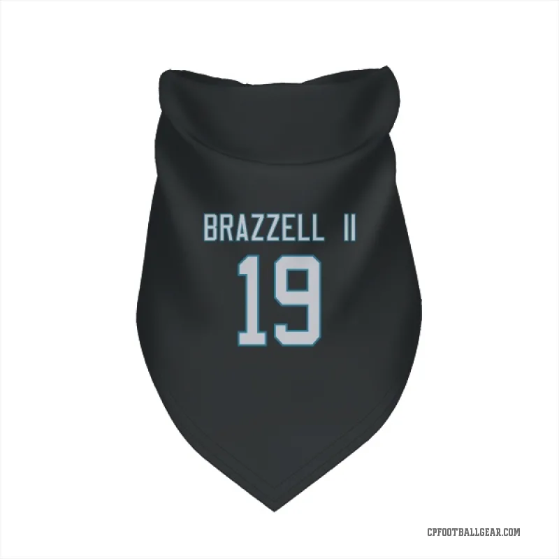 Chris Brazzell II  Black Carolina Panthers  Cat & Dog Pet Bandana