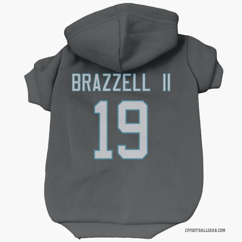 Chris Brazzell II  Black Carolina Panthers  Cat & Dog Pet Hoodie