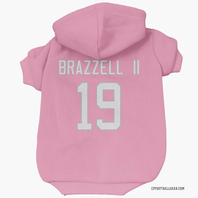 Chris Brazzell II  Pink Carolina Panthers  Cat & Dog Pet Hoodie