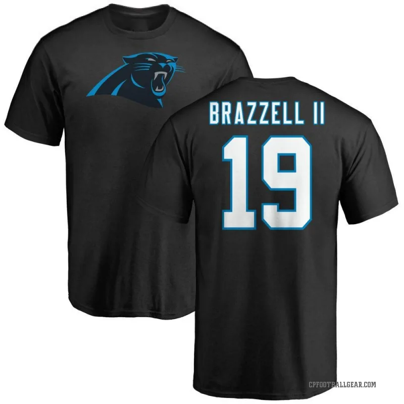 Chris Brazzell II Youth Black Carolina Panthers Logo T-Shirt -