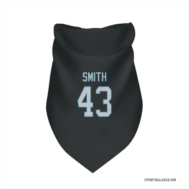 DeVonta Smith  Black Carolina Panthers  Cat & Dog Pet Bandana
