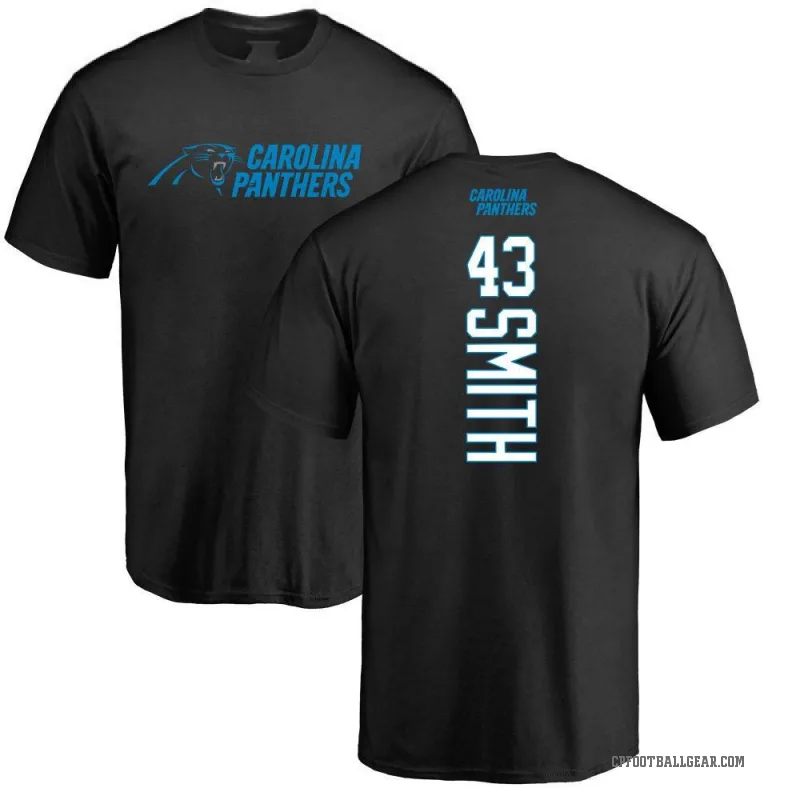 DeVonta Smith Men's Black Carolina Panthers Backer T-Shirt -