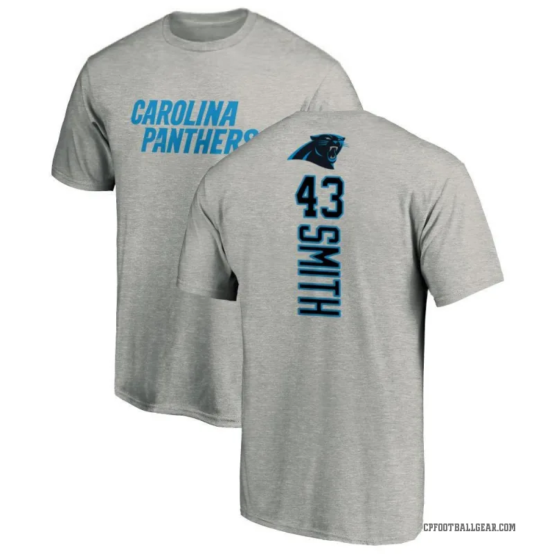 DeVonta Smith Youth Ash Carolina Panthers Backer T-Shirt -