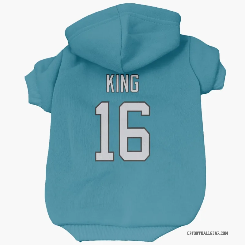 Haynes King  Blue Carolina Panthers  Cat & Dog Pet Hoodie