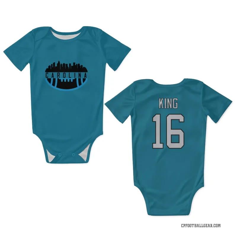 Haynes King  Blue Carolina Panthers  Newborn & Infant Bodysuit