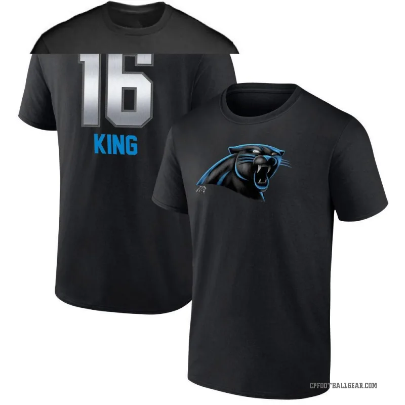 Haynes King Youth Black Carolina Panthers Midnight Mascot T-Shirt -