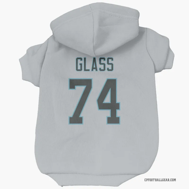 Isaia Glass  Carolina Panthers   Silver Cat & Dog Pet Hoodie
