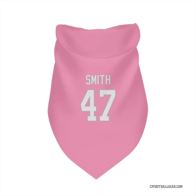 Isaiah Smith  Pink Carolina Panthers  Cat & Dog Pet Bandana