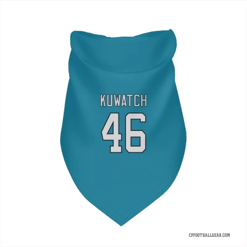 Jackson Kuwatch  Blue Carolina Panthers  Cat & Dog Pet Bandana