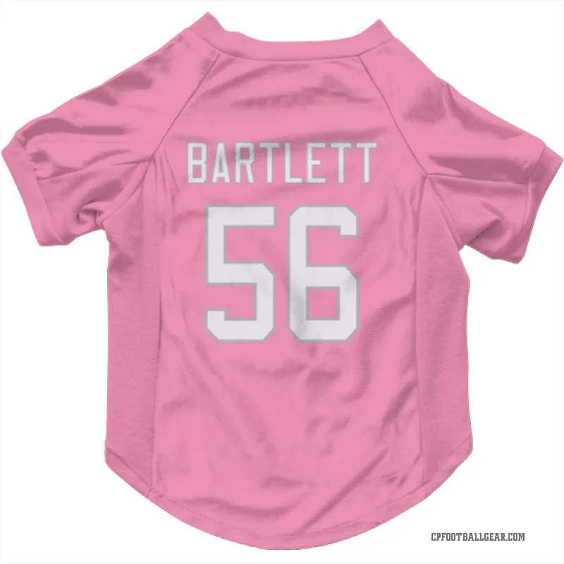 Jared Bartlett  Pink Carolina Panthers  Cat & Dog Pet Jersey