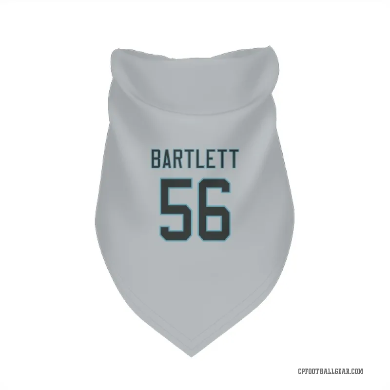Jared Bartlett  White Carolina Panthers  Cat & Dog Pet Bandana