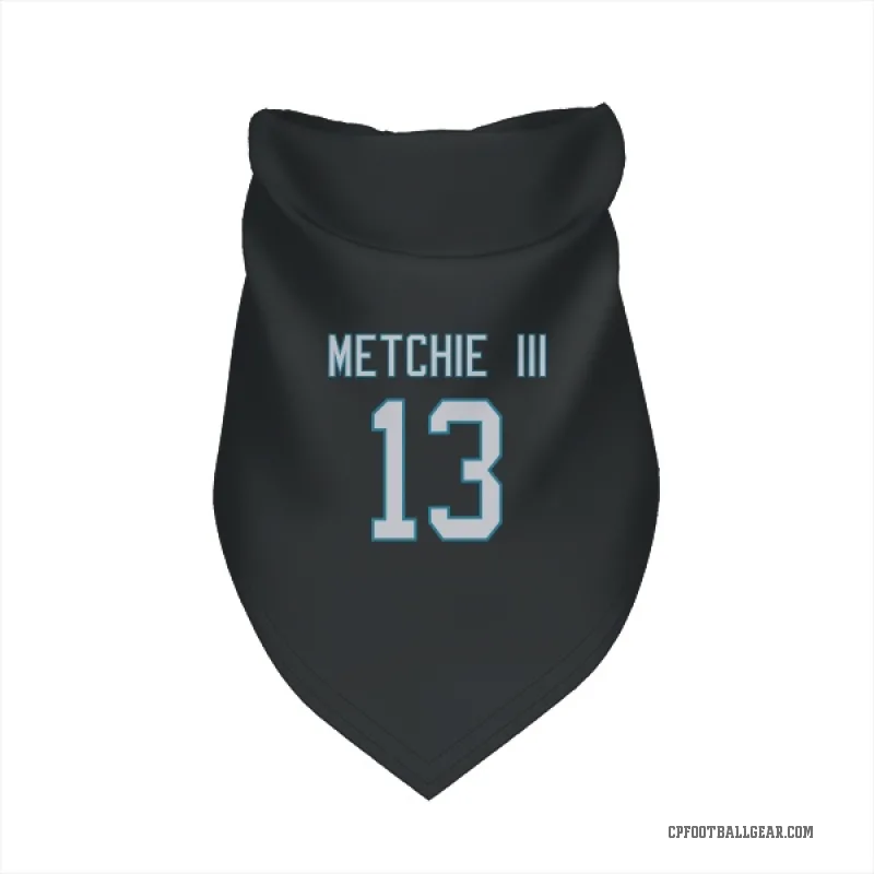 John Metchie III  Black Carolina Panthers  Cat & Dog Pet Bandana