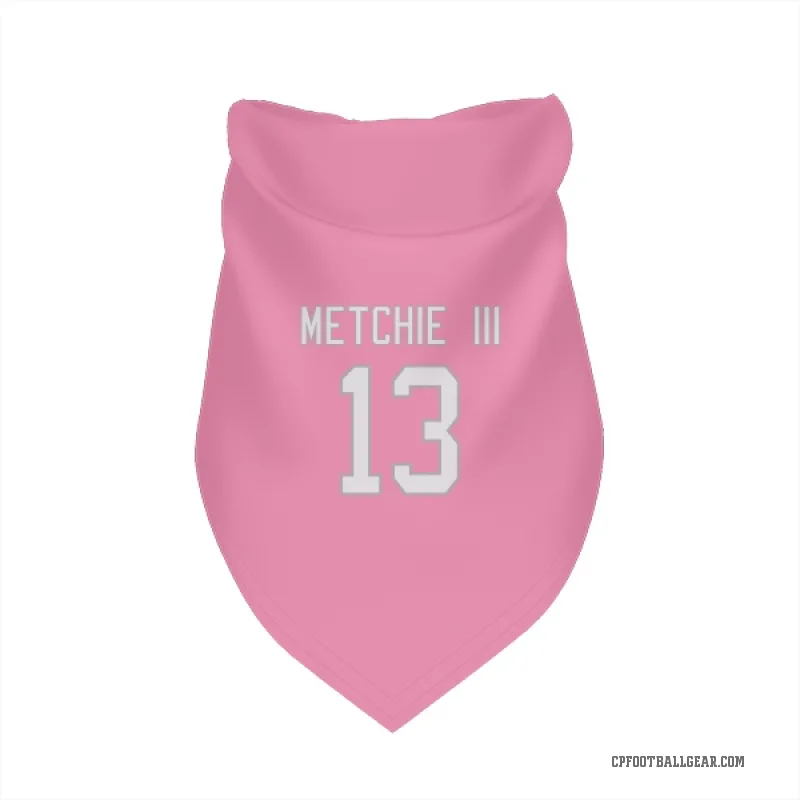 John Metchie III  Pink Carolina Panthers  Cat & Dog Pet Bandana