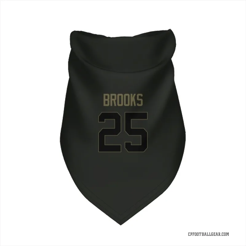 Jonathon Brooks  Black Carolina Panthers  Service Cat & Dog Pet Bandana