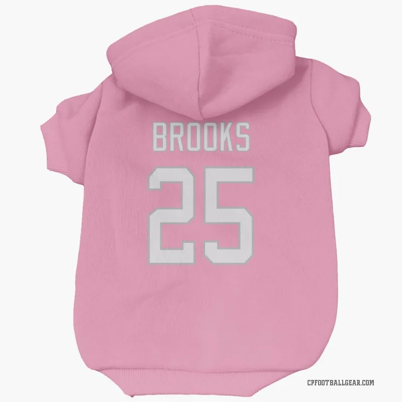 Jonathon Brooks  Pink Carolina Panthers  Cat & Dog Pet Hoodie
