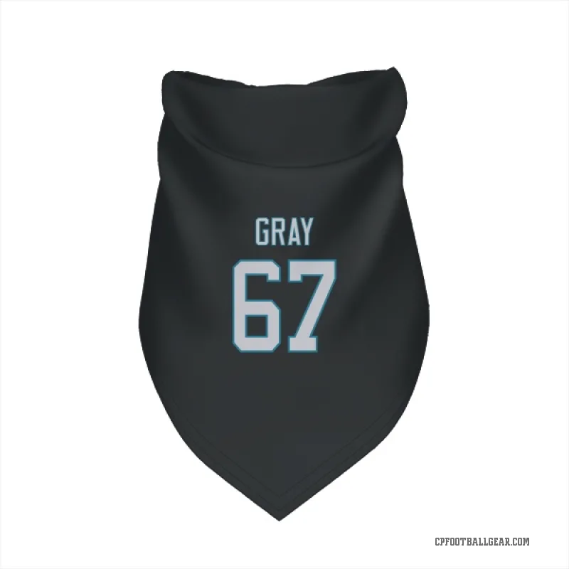 Joshua Gray  Black Carolina Panthers  Cat & Dog Pet Bandana