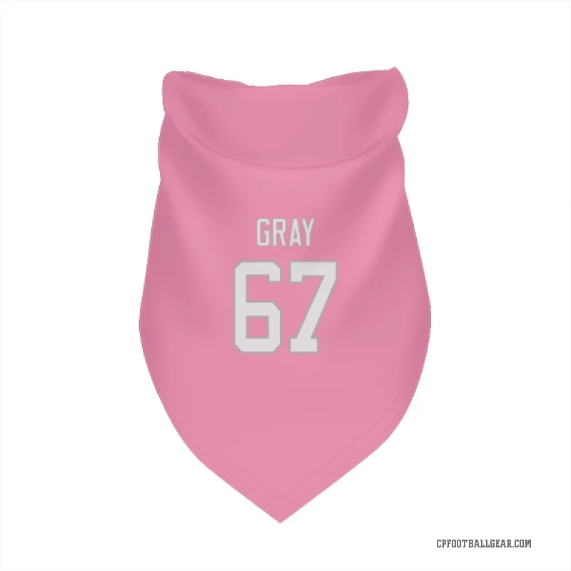 Joshua Gray  Pink Carolina Panthers  Cat & Dog Pet Bandana