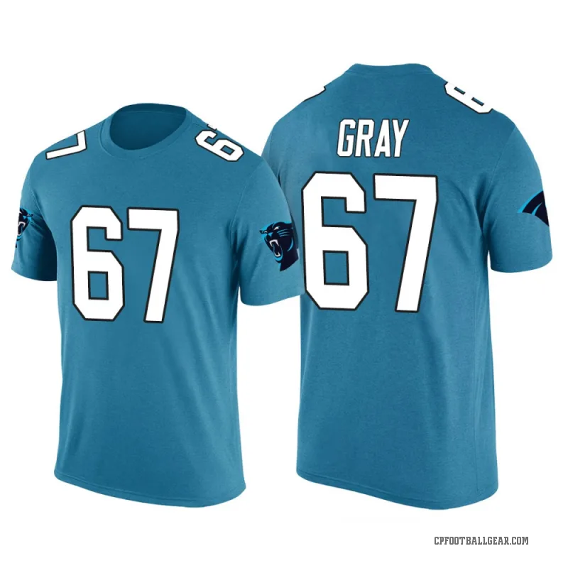 Joshua Gray Youth Blue Carolina Panthers Color Rush T-Shirt