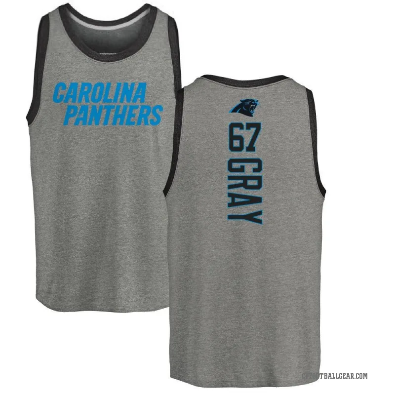 Joshua Gray Youth Gray Carolina Panthers Backer Tank Top - Ash