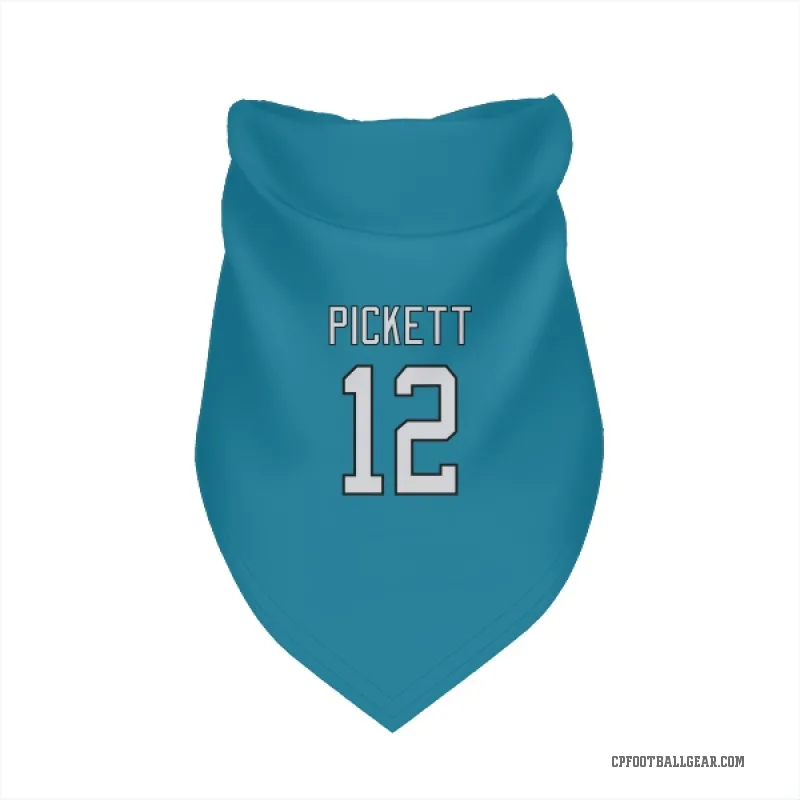 Kenny Pickett  Blue Carolina Panthers  Cat & Dog Pet Bandana
