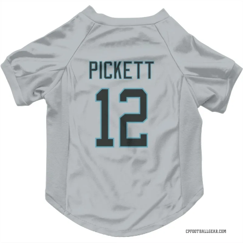 Kenny Pickett  White Carolina Panthers  Cat & Dog Pet Jersey