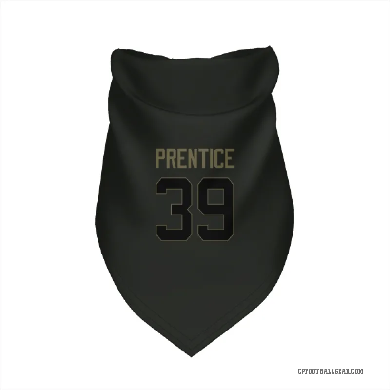 Kobe Prentice  Black Carolina Panthers  Service Cat & Dog Pet Bandana