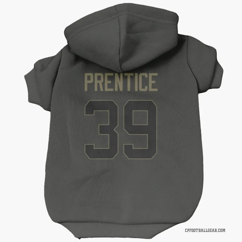 Kobe Prentice  Black Carolina Panthers  Service Cat & Dog Pet Hoodie