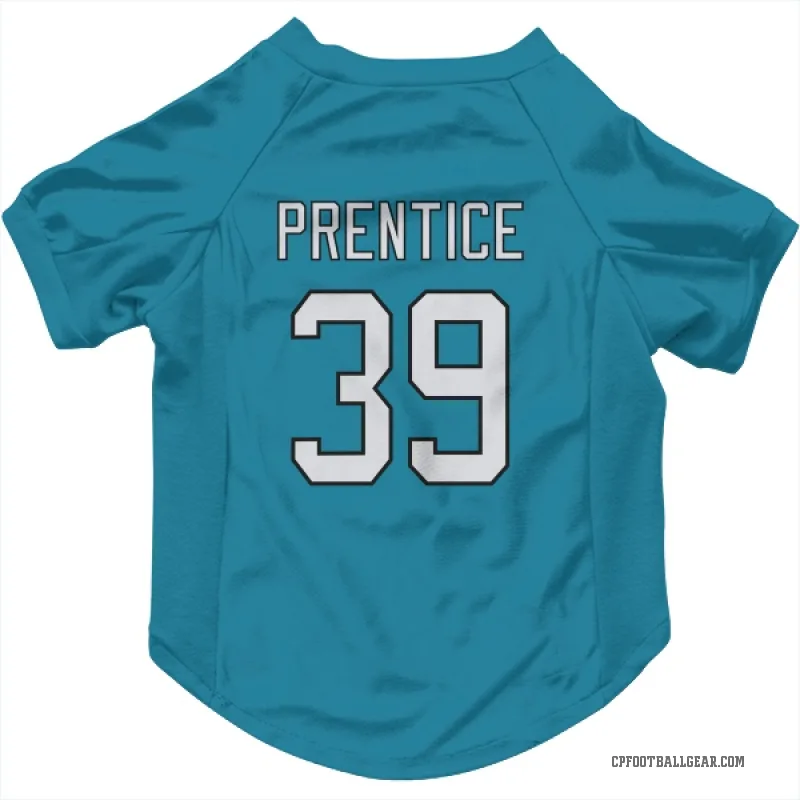 Kobe Prentice  Blue Carolina Panthers  Cat & Dog Pet Jersey
