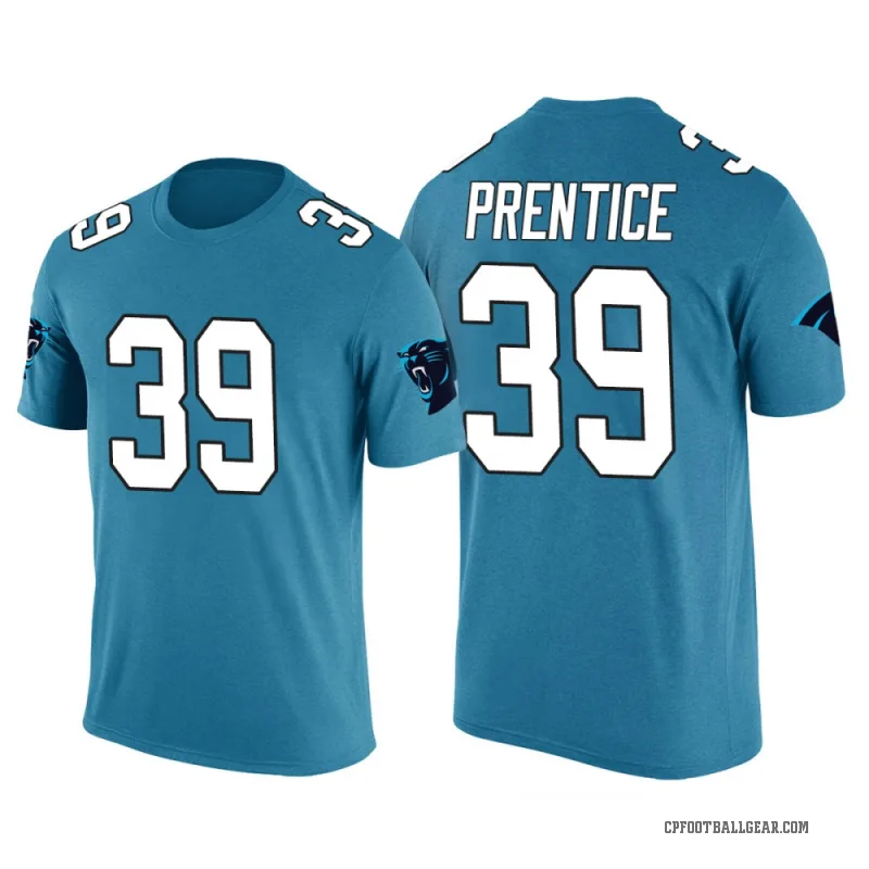 Kobe Prentice Youth Blue Carolina Panthers Color Rush T-Shirt