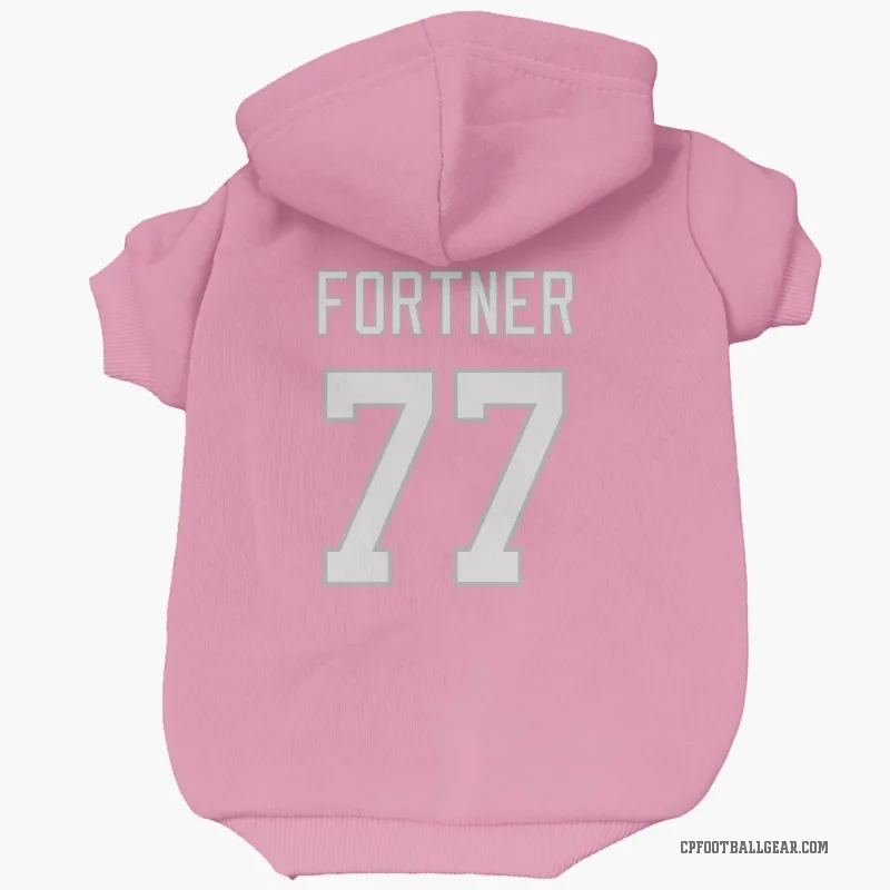 Luke Fortner  Pink Carolina Panthers  Cat & Dog Pet Hoodie