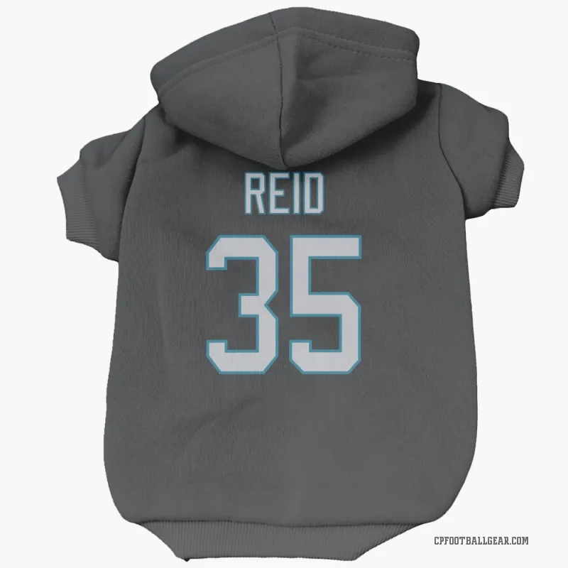 Michael Reid  Black Carolina Panthers  Cat & Dog Pet Hoodie