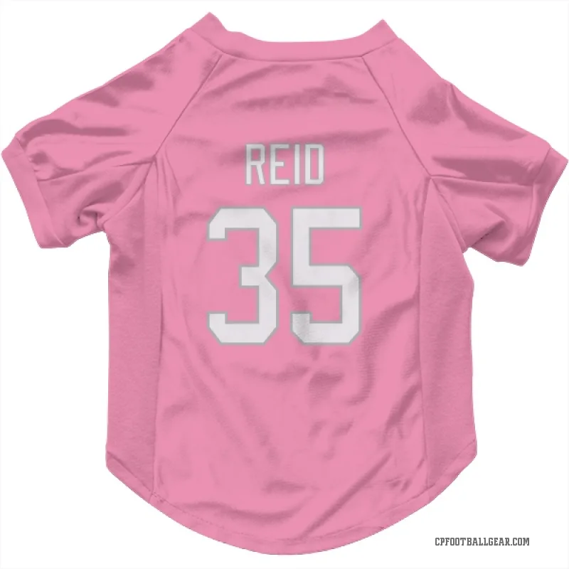 Michael Reid  Pink Carolina Panthers  Cat & Dog Pet Jersey