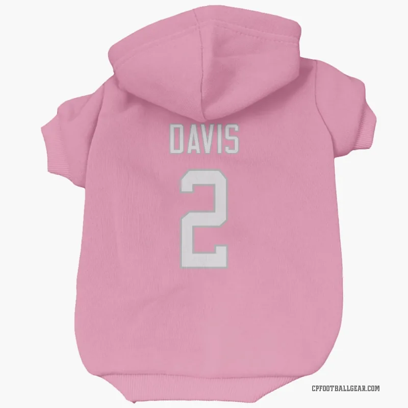 Miles Davis  Pink Carolina Panthers  Cat & Dog Pet Hoodie