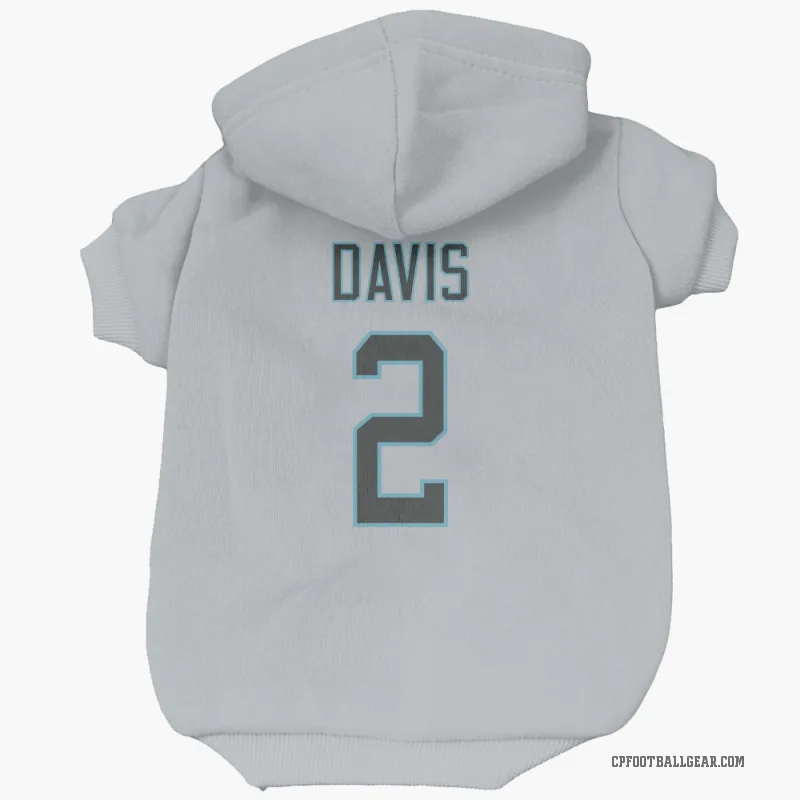 Miles Davis  White Carolina Panthers  Cat & Dog Pet Hoodie