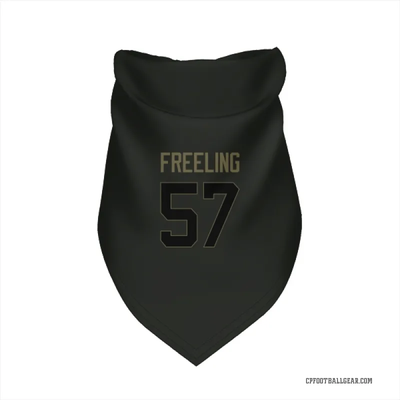 Monroe Freeling  Black Carolina Panthers  Service Cat & Dog Pet Bandana