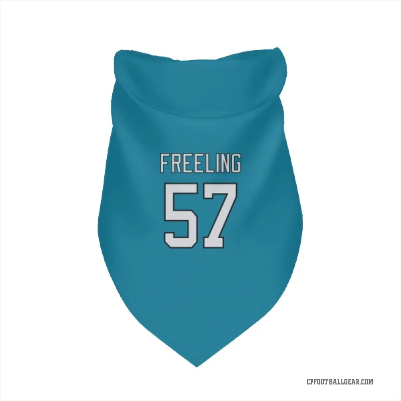 Monroe Freeling  Blue Carolina Panthers  Cat & Dog Pet Bandana