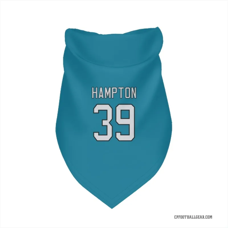 Nick Hampton  Blue Carolina Panthers  Cat & Dog Pet Bandana
